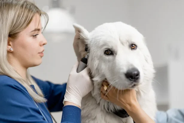 La gale des oreilles chez le chien