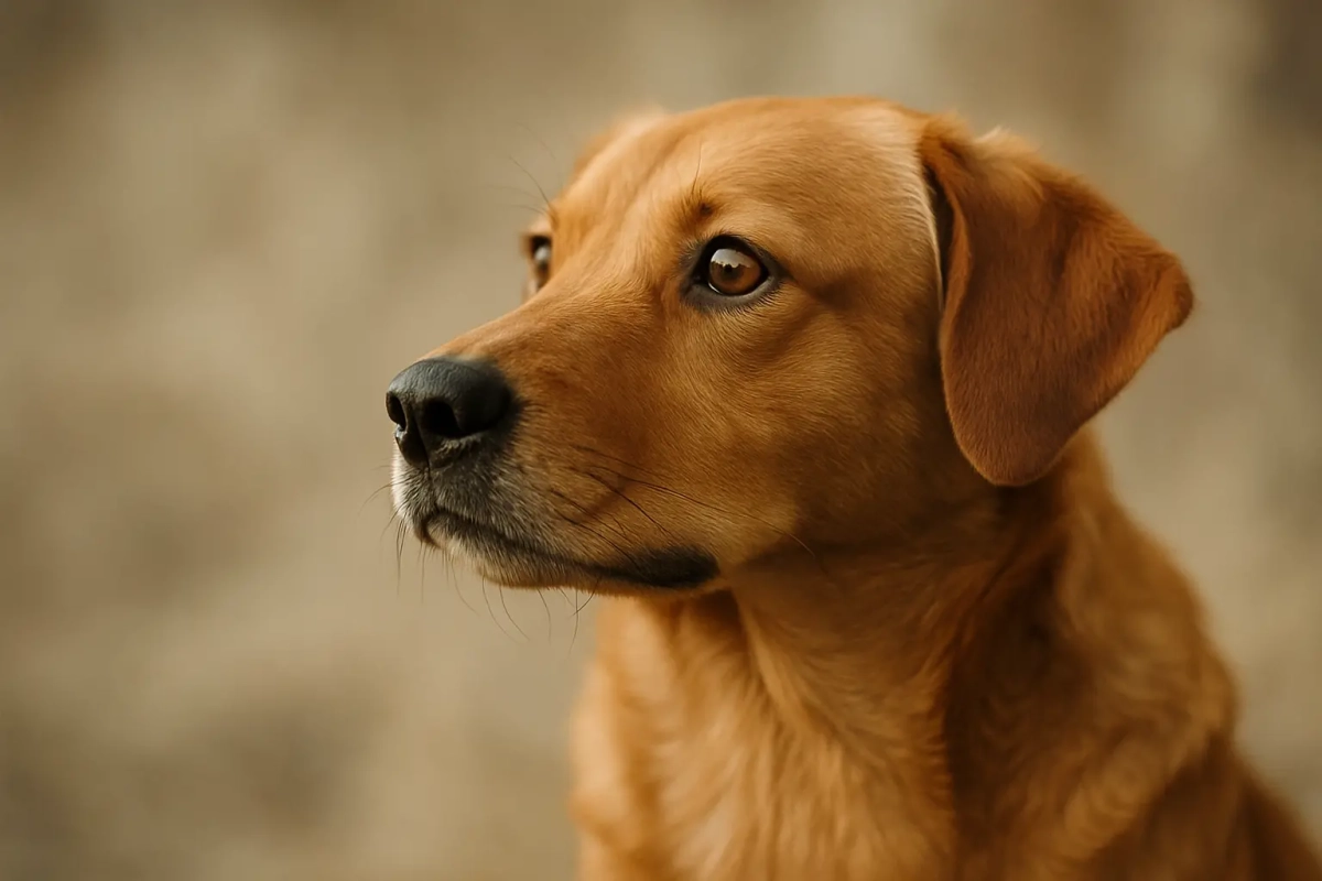 Pourquoi votre chien fixe-t-il longuement le vide comme s’il voyait quelque chose que vous ne voyez pas ? La réponse surprenante d’un vétérinaire
