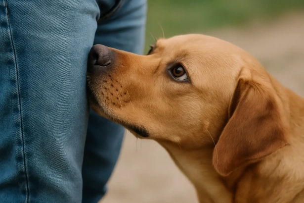 Est-ce normal que mon chien renifle systématiquement l’entrejambe des gens qu’il rencontre ?