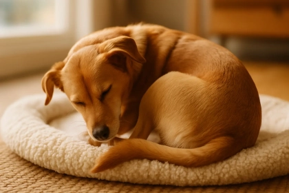Pourquoi votre chien tourne-t-il plusieurs fois sur lui-même avant de se coucher ? Voici l’explication inattendue des experts !