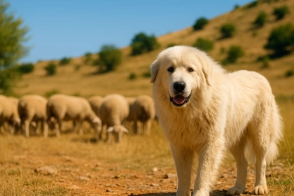 Que ne faut-il surtout pas faire si vous croisez un Patou en pleine surveillance de son troupeau lors d’une balade ?
