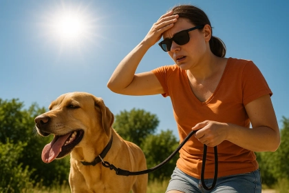 Les 5 erreurs que font  tous les maîtres pendant une promenade canine sous la canicule, et comment les éviter !