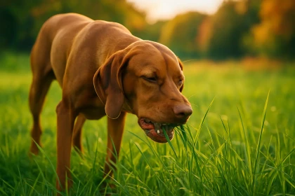 Certains chiens mangent de l’herbe comme des vaches faut-il s’en inquiéter ou non ?
