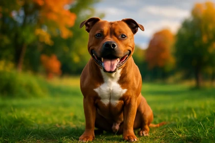 Le Staffordshire Bull Terrier est-il un chien adapté à une famille avec des enfants en bas âge ?