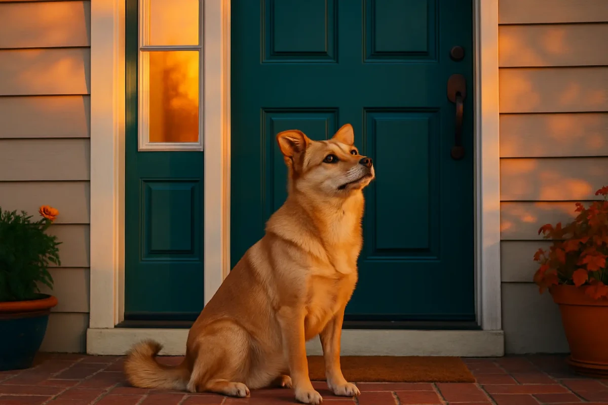 Mon chien m’attend toujours devant la porte comment sait-il que je vais rentrer à ce moment précis ?