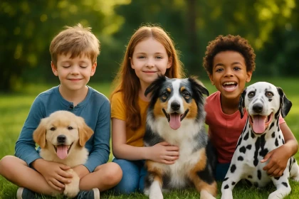 Quelle race de chien convient vraiment aux enfants calmes ou hyperactifs ?