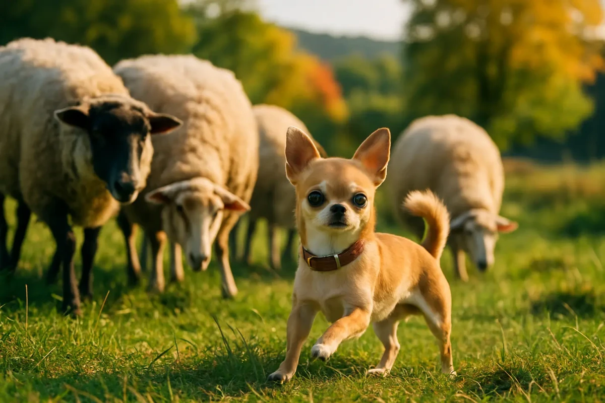 Un petit chihuahua pourrait-il vraiment devenir un excellent chien de berger contre toute attente ?