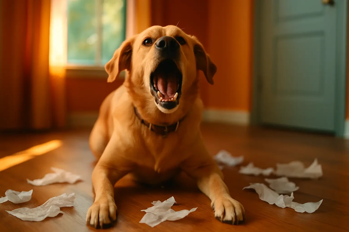 Votre chien aboie ou détruit tout quand vous partez ? Et si c’était plus grave que vous ne pensez ?