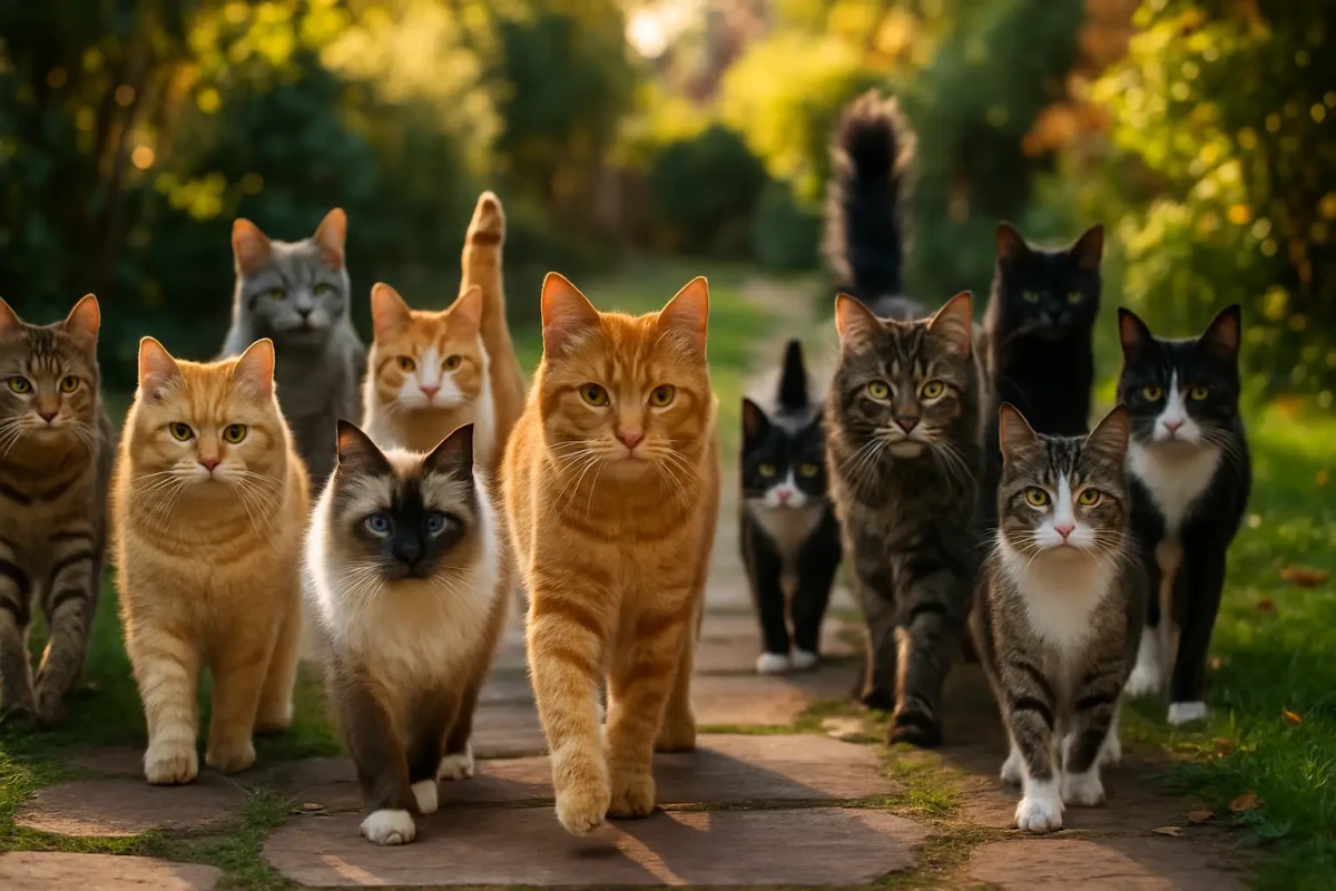 10 races de chats qui ont un comportement presque “canin” et suivent leur maître partout