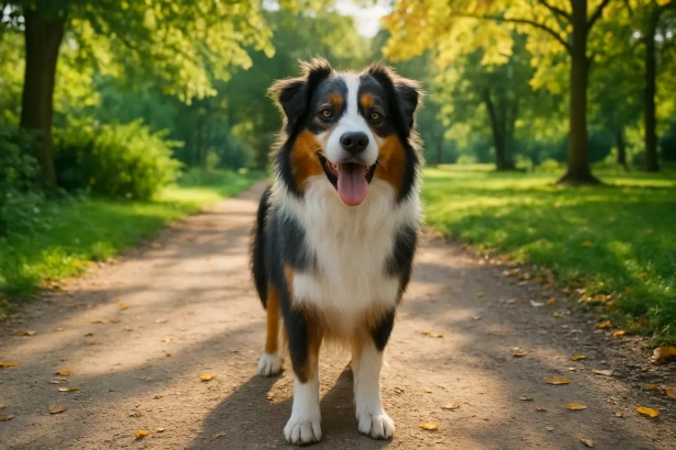 Combien de promenades quotidiennes un Berger Australien doit-il vraiment faire ?
