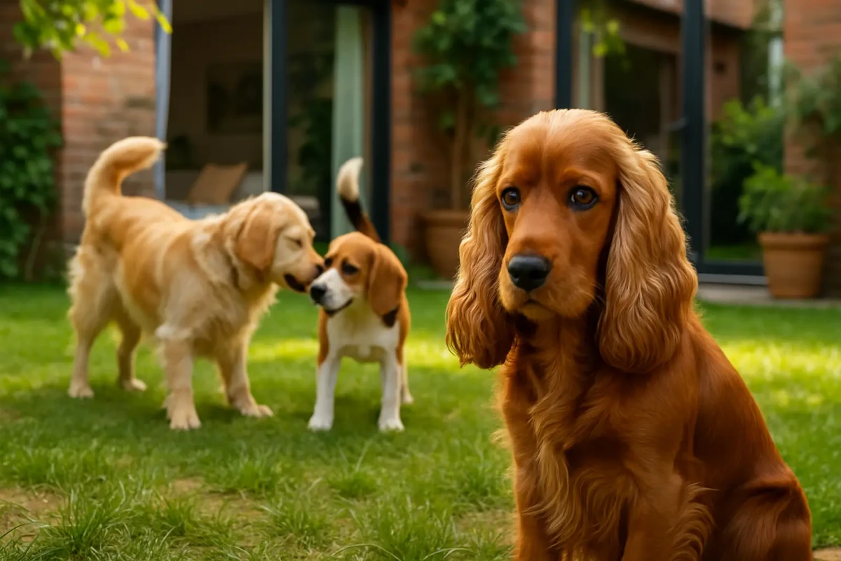Est-ce que le Cocker peut être jaloux des autres chiens ou des humains de la maison ?