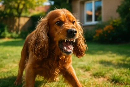Est-ce que le Cocker peut se montrer agressif dans certaines situations particulières ?