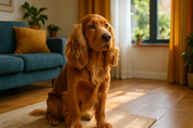 Est-ce qu’un Cocker Spaniel peut rester seul à la maison sans devenir anxieux ou destructeur ?