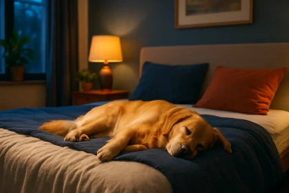 Est-il bon de faire dormir son chien dans la chambre à coucher ou vaut-il mieux éviter ?