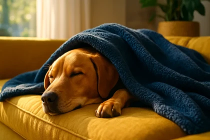 Faut-il couvrir un chien quand il dort ou cela perturbe-t-il sa régulation naturelle de température ?