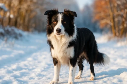Le Border Collie craint-il le froid et jusqu’à quelle température peut-il sortir ?