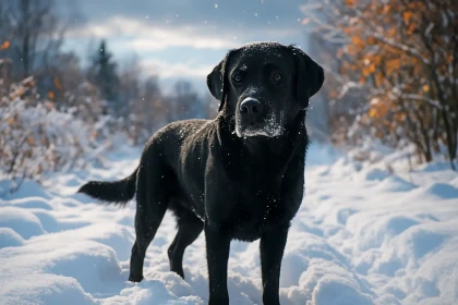 Le Labrador craint-il le froid ou peut-il supporter des températures basses en extérieur ?
