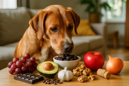 Les 8 aliments du quotidien extrêmement dangereux pour les chiens !