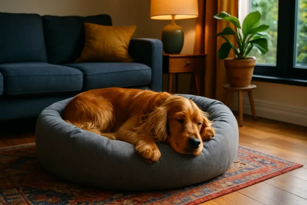 Où un Cocker devrait-il dormir pour être rassuré et bien équilibré à la maison ?