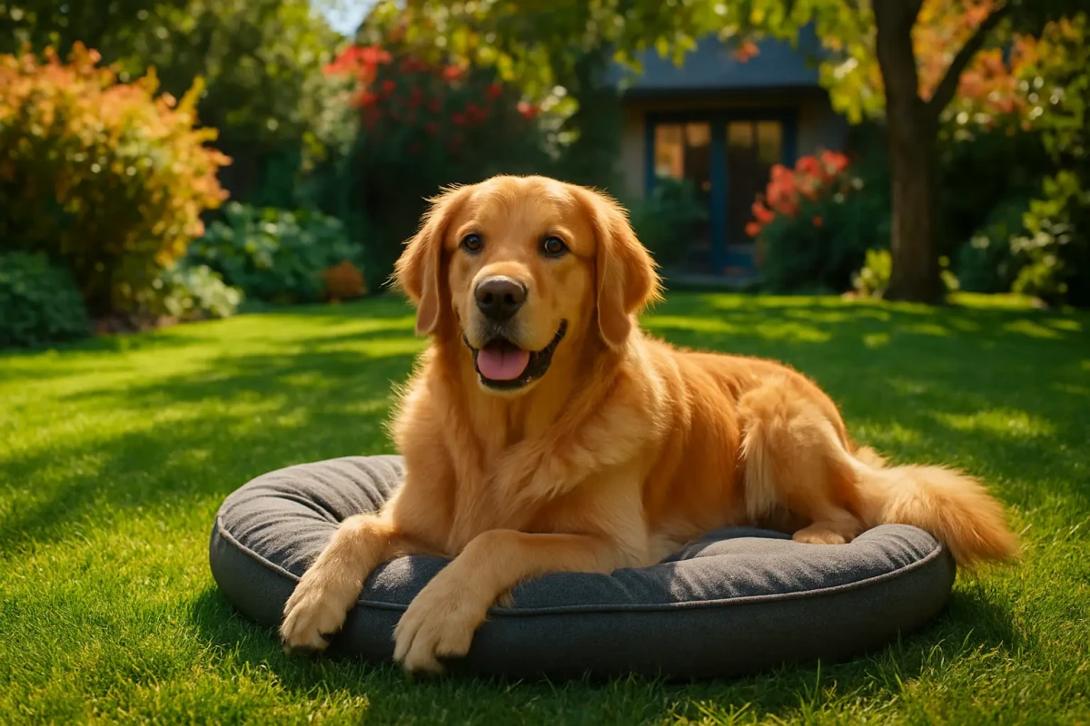 Où un Golden Retriever doit-il dormir pour être équilibré et bien dans sa peau ?