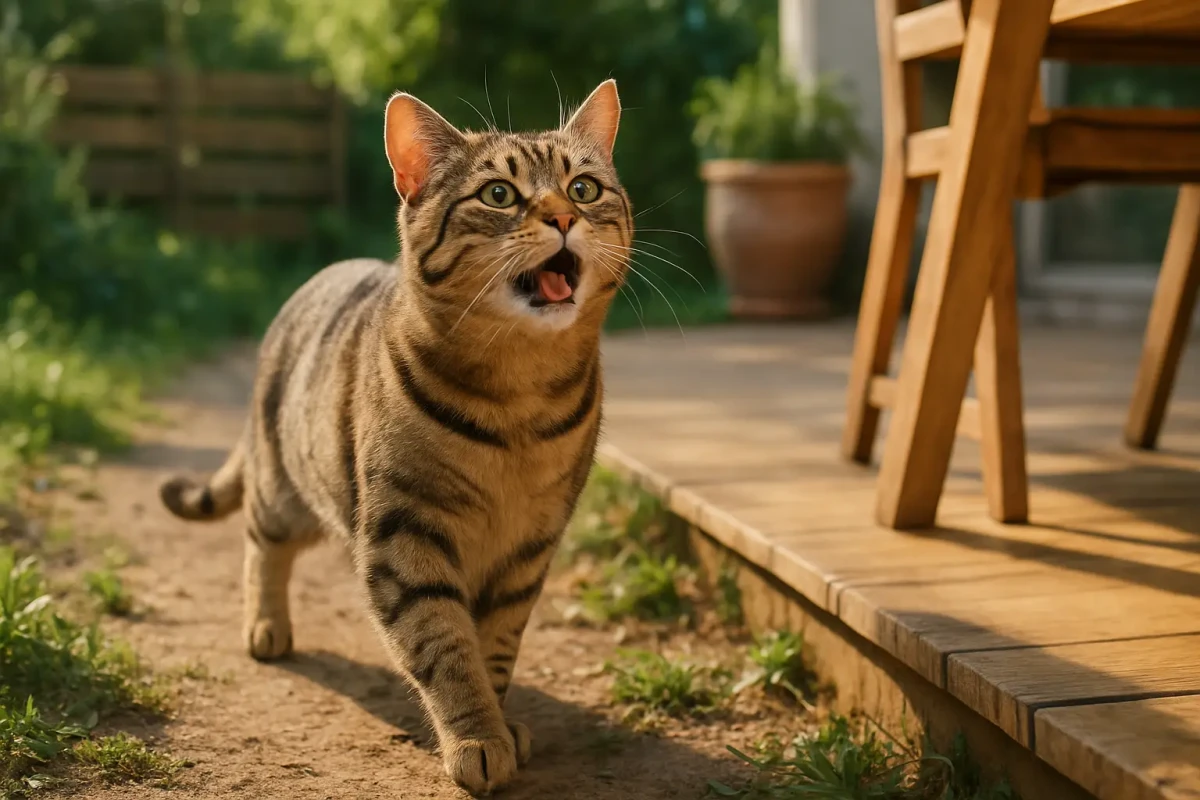Pourquoi mon chat ne miaule-t-il pas mais émet plutôt de petits couinements inhabituels ?