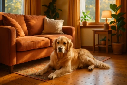 Pourquoi mon chien se couche-t-il systématiquement à côté de moi dès que je m’assois ?