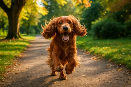 Pourquoi mon Cocker Spaniel ne se calme-t-il jamais même après une longue promenade ?