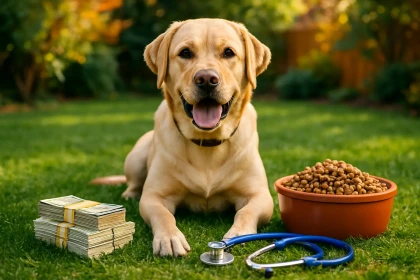 Quel est le budget moyen d’un Labrador entre l’achat, l’alimentation et les frais vétérinaires ?