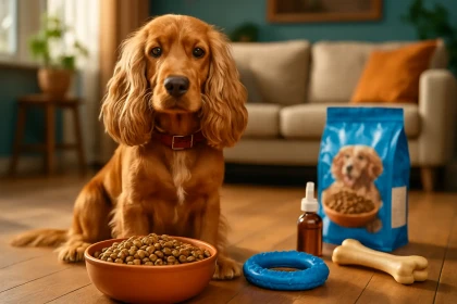 Quel est le coût moyen d’un Cocker par mois entre alimentation, soins et accessoires ?