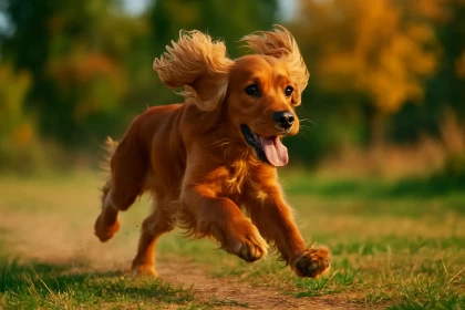 Quelle est la vitesse de pointe d’un Cocker Spaniel en pleine course ?