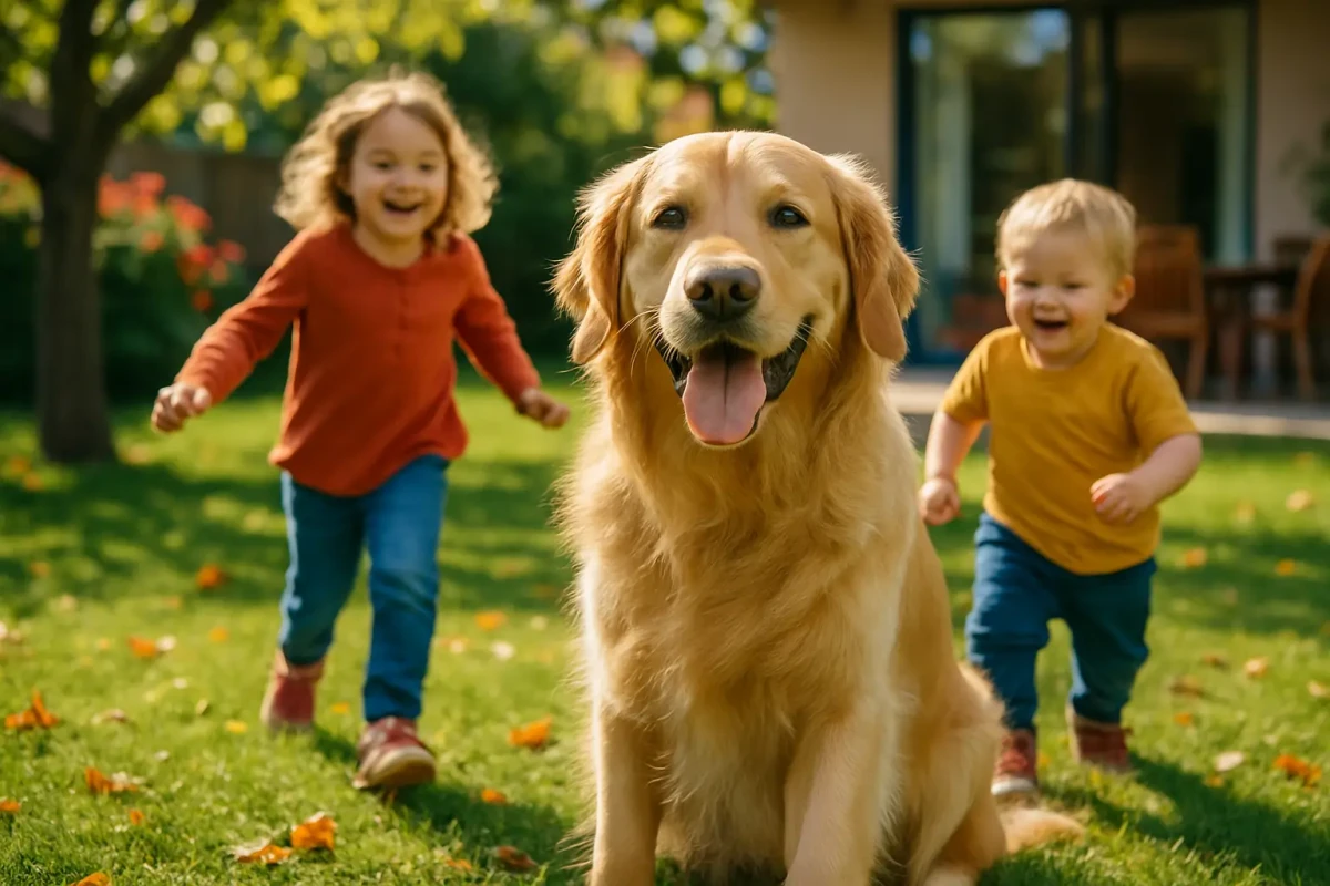 Quelles races supportent le mieux la vie de famille avec des enfants en bas âge ?