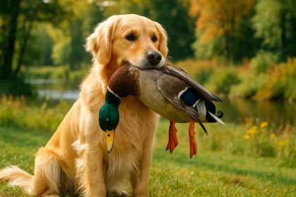 Quelles sont les principales fonctions et usages du Golden Retriever dans l’histoire ?