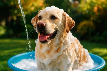 À quelle fréquence doit-on laver un Labrador pour respecter sa peau et son pelage ?