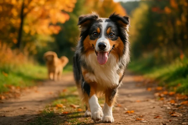 Combien de promenades par jour pour un Berger Australien vraiment bien dans ses pattes