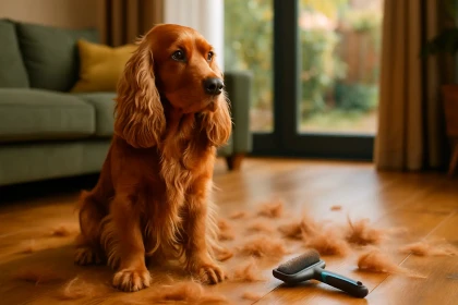 Est-ce que le Cocker perd beaucoup ses poils et comment gérer la mue au quotidien ?