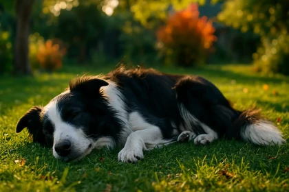 Est-ce qu’un Border Collie peut dormir dehors sans danger pour sa santé ?
