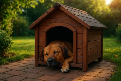 Est-il possible de laisser un chien dormir dans sa niche toute la nuit sans problème ?