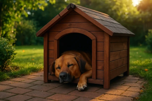 Est-il possible de laisser un chien dormir dans sa niche toute la nuit sans problème ?