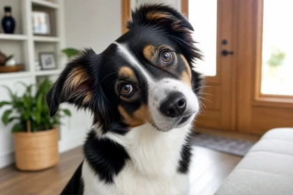 Pourquoi les chiens penchent-ils la tête quand on leur parle ?