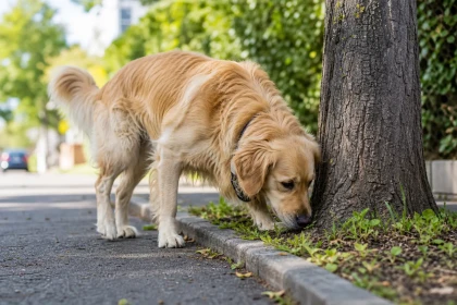 Pourquoi les chiens sentent-ils toujours les mêmes endroits en promenade ?
